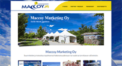 Desktop Screenshot of maccoymarketing.com