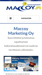 Mobile Screenshot of maccoymarketing.com